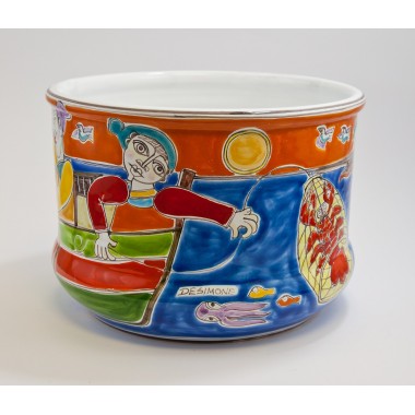 Cachepot DS Fisherman VSP194DS Cachepot DS Fisherman VSP194DS